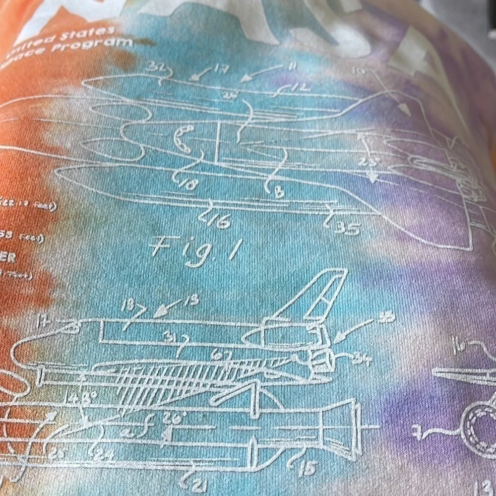 NASA Tie Dyed Hoodie - Picture 7 of 7